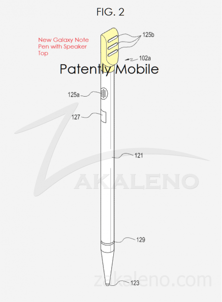 Stylus pen speaker