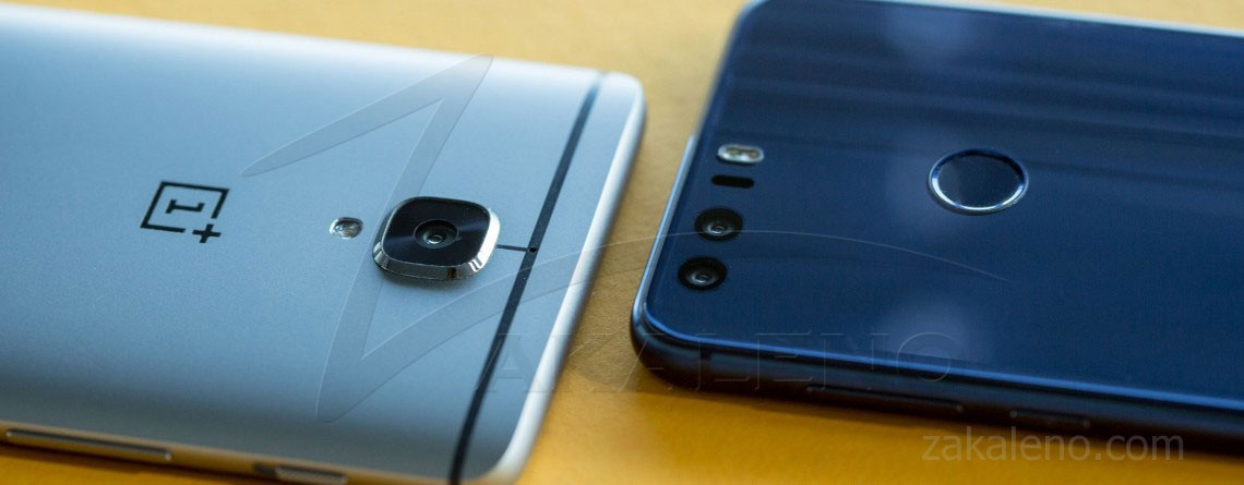 Oneplus 3 или Huawei Honor 8