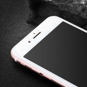 Стъклен протектор за Apple iPhone 7 (full 3D cover бял)