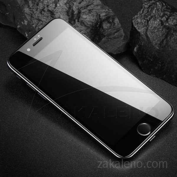 Стъклен протектор за Apple iPhone 8 Plus (3D черен)
