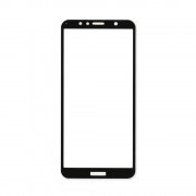 Стъклен протектор за Huawei Y6 2018, Y6 Prime 2018 (цветна рамка с цяло лепило)