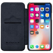 Кожен калъф Nillkin Qin за Apple iPhone X, XS