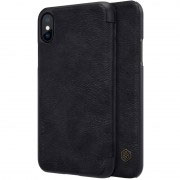Кожен калъф Nillkin Qin за Apple iPhone X, XS