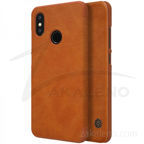 Кожен калъф Nillkin Qin за Xiaomi Mi 8