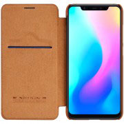 Кожен калъф Nillkin Qin за Xiaomi Mi 8
