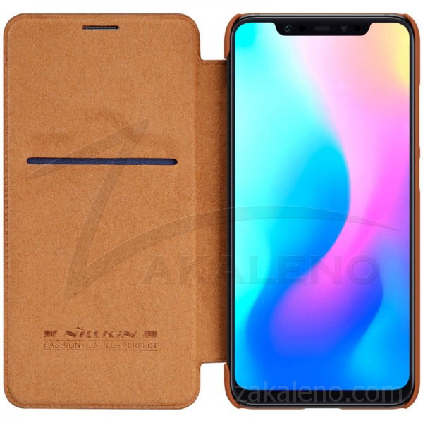 Кожен калъф Nillkin Qin за Xiaomi Mi 8