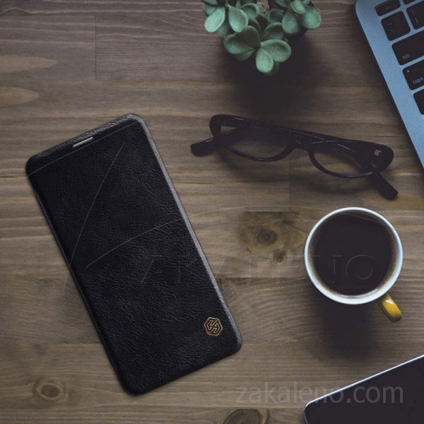 Кожен калъф Nillkin Qin за OnePlus 6