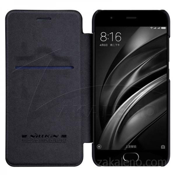 Кожен калъф Nillkin Qin за Xiaomi Mi 6