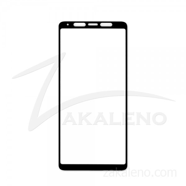 Стъклен протектор за Samsung Galaxy A9 2018  (цветна рамка с цяло лепило)