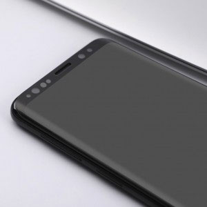 Стъклен протектор за Samsung Galaxy S8 (извит 3D протектор с цяло лепило)