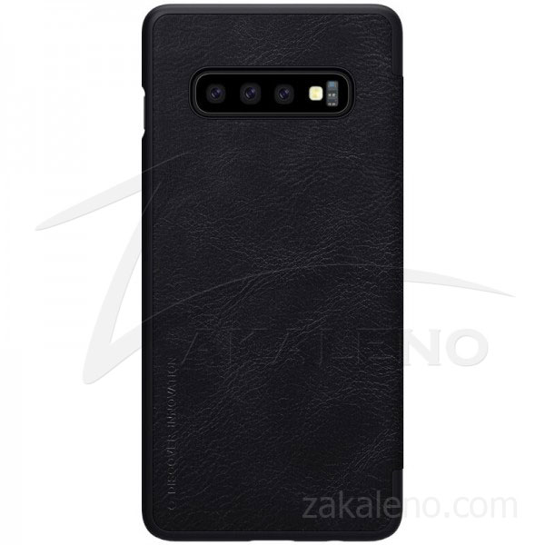 Кожен калъф Nillkin Qin за Samsung Galaxy S10