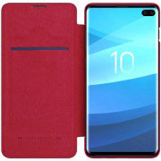 Кожен калъф Nillkin Qin за Samsung Galaxy S10+ Plus