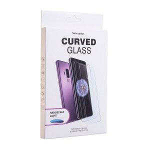 Стъклен протектор с течно UV лепило за Samsung Galaxy S10