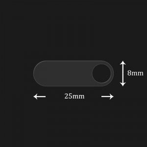 Гъвкав стъклен протектор за задна камера за Nokia 7.1