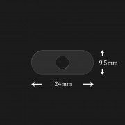 Гъвкав стъклен протектор за задна камера за Xiaomi Mi 8, Mi 8 Pro, Mi 8 SE