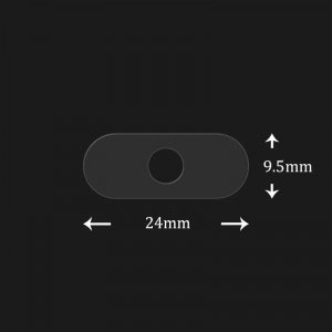 Гъвкав стъклен протектор за задна камера за Xiaomi Mi 8, Mi 8 Pro, Mi 8 SE
