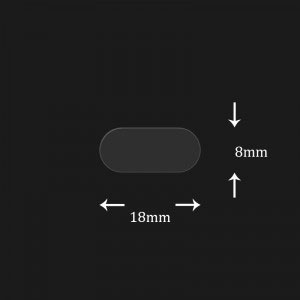 Гъвкав стъклен протектор за задна камера за Xiaomi Mi 8 Lite