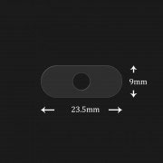 Гъвкав стъклен протектор за задна камера за Xiaomi Redmi Note 5 Pro