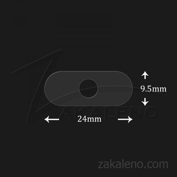 Гъвкав стъклен протектор за задна камера за Xiaomi Redmi Note 6 Pro