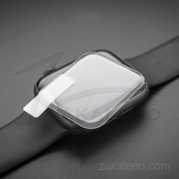 Стъклен протектор с течно UV лепило за Apple Watch Series 4 40mm