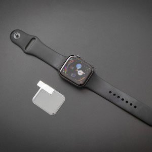 Стъклен протектор с течно UV лепило за Apple Watch Series 4 44mm