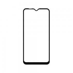 Стъклен протектор за Samsung Galaxy M20 (цветна рамка с цяло лепило)