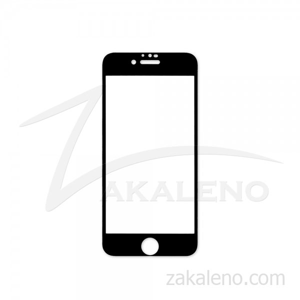 Стъклен протектор за Apple iPhone 7 (черна рамка с цяло лепило)