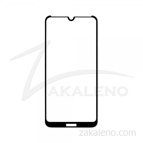Стъклен протектор за Nokia 3.2 (черна рамка с цяло лепило)