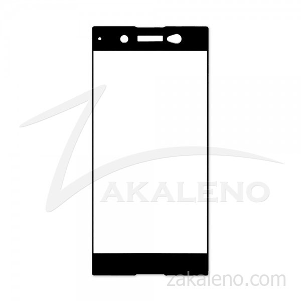 Стъклен протектор за Sony Xperia XA1 Ultra (цветна рамка със странично лепило)