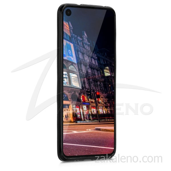 Силиконов калъф гръб за Motorola One Vision – черен