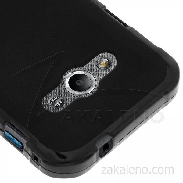 Силиконов калъф гръб за Samsung Galaxy Xcover 3 – черен