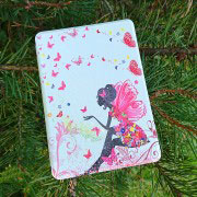 Кожен калъф за Amazon Kindle 2019 – Цветна фея