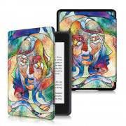 Кожен калъф за Amazon Kindle Paperwhite 1, 2, 3 – Многолика жена