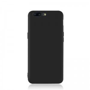 Силиконов калъф гръб за OnePlus 5 - черен