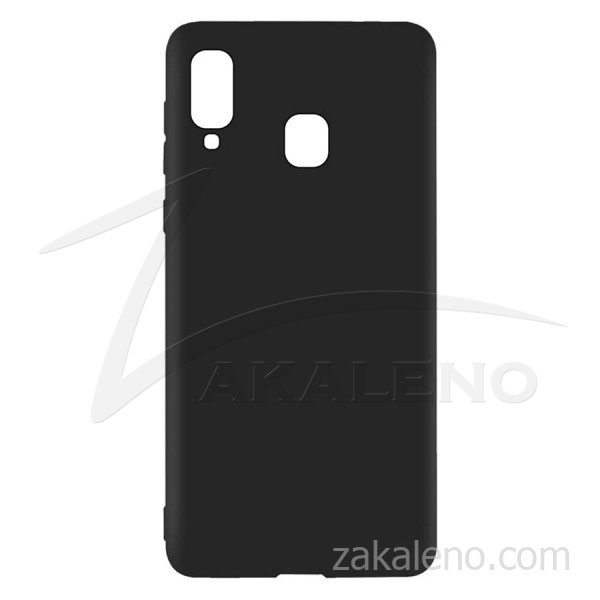 Силиконов калъф гръб за Samsung Galaxy A40 – черен