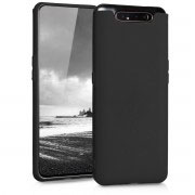 Силиконов калъф гръб за Samsung Galaxy A80, A90 – черен