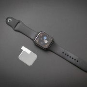 Стъклен протектор с течно UV лепило за Apple Watch Series 5 44mm