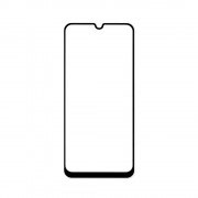 Стъклен протектор за Samsung Galaxy A50s (черна рамка с цяло лепило)