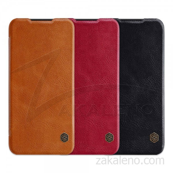 Кожен калъф Nillkin Qin за Xiaomi Redmi Note 7, Note 7 Pro