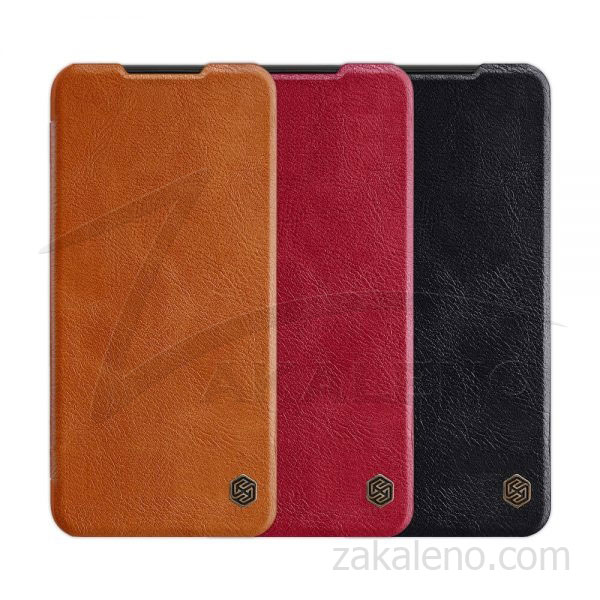 Кожен калъф Nillkin Qin за Xiaomi Redmi Note 8T