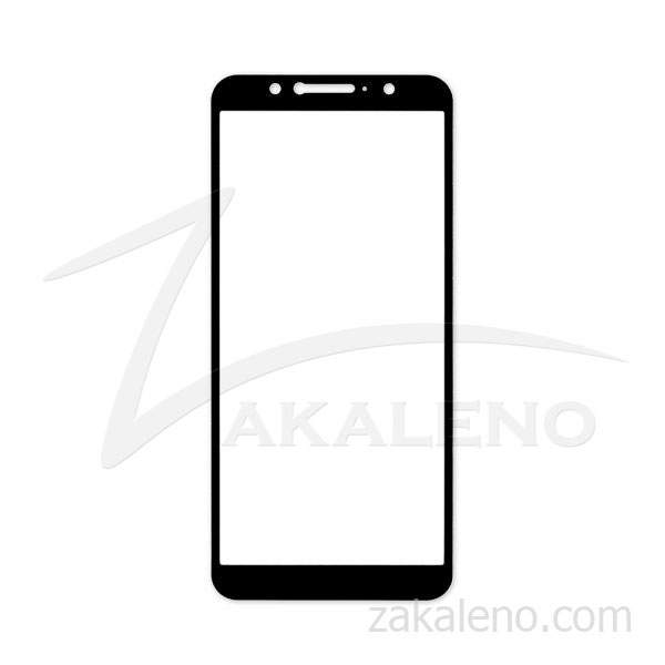 Стъклен протектор за Asus Zenfone Max Pro (M1) ZB601KL, ZB602K (черна рамка с цяло лепило)