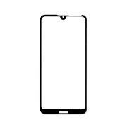 Стъклен протектор за Huawei Y7 2019, Y7 Prime 2019 (черна рамка с цяло лепило)