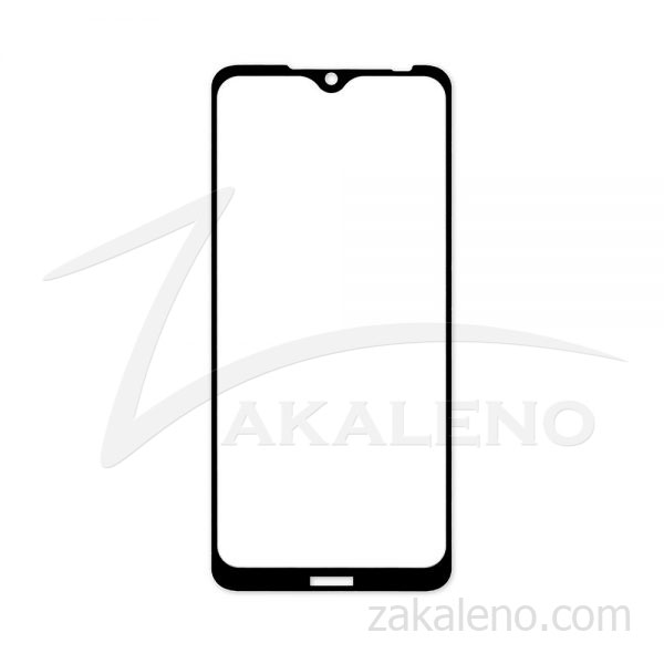 Стъклен протектор за Nokia 7.2 (черна рамка с цяло лепило)