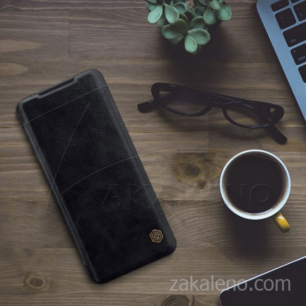 Кожен калъф Nillkin Qin за Samsung Galaxy S20