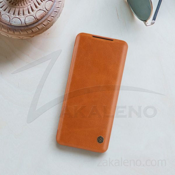 Кожен калъф Nillkin Qin за Samsung Galaxy S20 Ultra