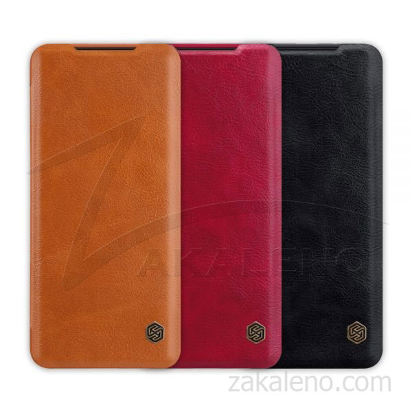 Кожен калъф Nillkin Qin за Samsung Galaxy S20 Ultra