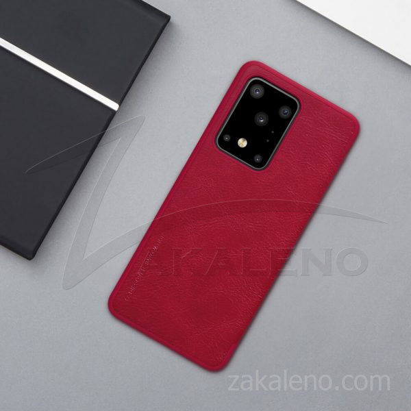 Кожен калъф Nillkin Qin за Samsung Galaxy S20 Ultra