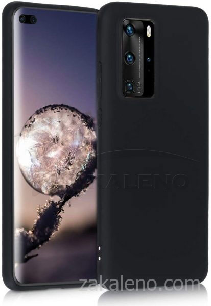 Силиконов калъф гръб за Huawei P40 Pro – черен