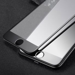 Стъклен протектор за Apple iPhone 6 Plus, 6s Plus (3D черен)