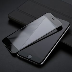 Стъклен протектор за Apple iPhone 6 Plus, 6s Plus (3D черен)